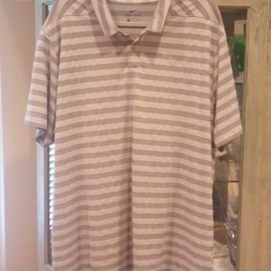 Nike DRI-FIT short sleeve two button